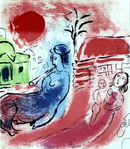 Marc Chagall exhibition at the Centre Pompidou